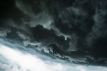 dark thunderstorm cloud background