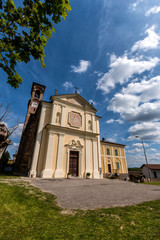 Fototapeta na wymiar Chiesetta del Monferrato