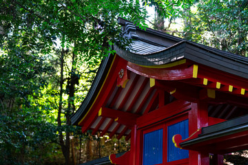 Obraz premium The shrines in Nara