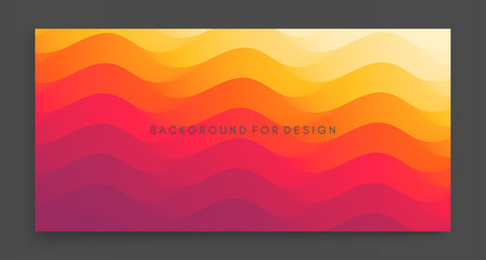 Obraz premium Cover design template with color gradients. Abstract background. Modern pattern. 3d vector Illustration for advertising, marketing, presentation.