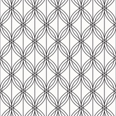 Curve linear vector pattern, repeating linear abstract. pattern is on swatch panel.