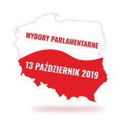 Wybory parlamentarne 2019 - obrazy, fototapety, plakaty