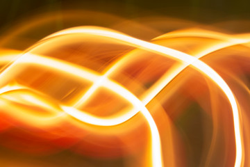 Play of light. Candles fire as texture.