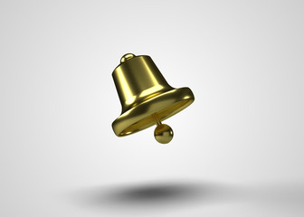  Slots Bell Symbol Slot Machine Reel Casino 3D Render