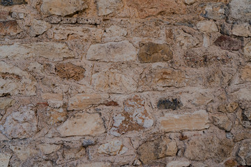 texture of old stone wall