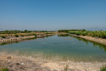 The august road as it passes through the senia