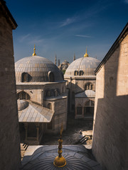 Elevated view of Blue Mosque