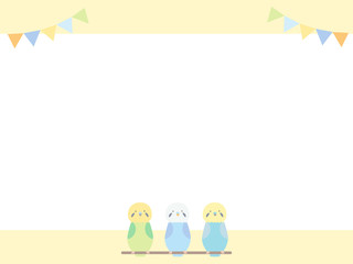 セキセインコ　ベイビーガーランドイエロー