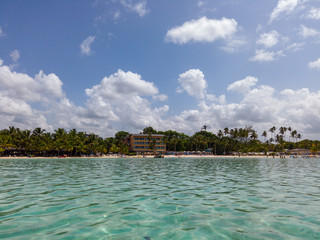The beautiful beaches of the Caribbean