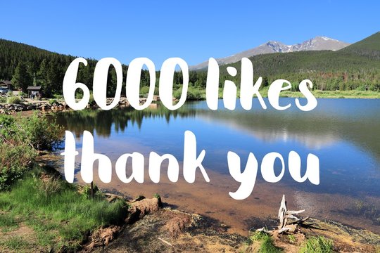6000 likes