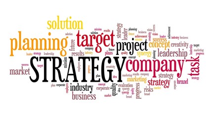 Fototapeta premium Strategy concept