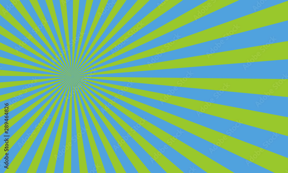 Poster background with retro rays. color abstract ray star burst background pattern design . vector illustr