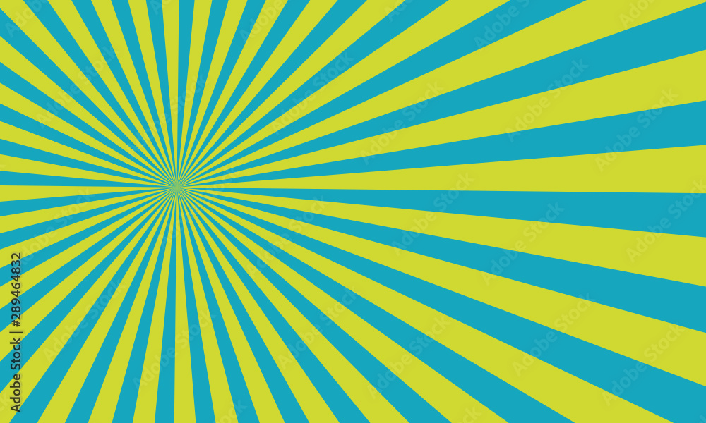 Poster background with retro rays. color abstract ray star burst background pattern design . vector illustr