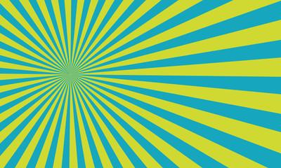 Background with retro rays. Color abstract ray star burst background pattern design . Vector illustration