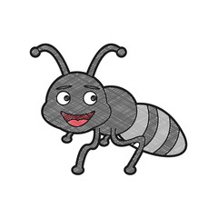 ant design vector with texture colors