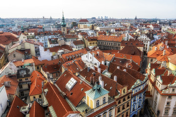 Naklejka na ściany i meble Prague old town