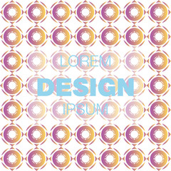 seamless pattern in colors with geometric elements. Pattern in hipster style. Pattern is suitable for posters, postcards, fabric or wrapping paper