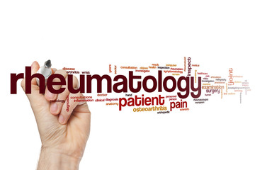 Rheumatology word cloud