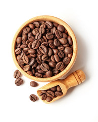 Coffee beans in a bowl