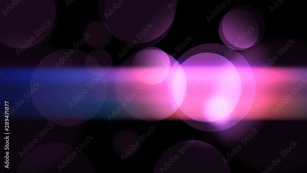 Poster abstract video motion backgroound in dark colors wyth some mystery. glowing circle figeres animation