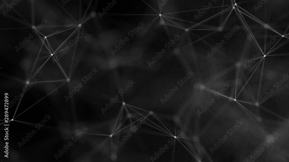 Poster connection and web concept. abstract background of economic trends in business and finance backgroun