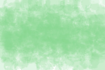 Abstract green watercolor on white background
