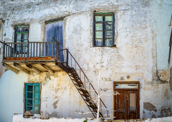 Antiparos - Kykladen - zerfallener Hauseingang 