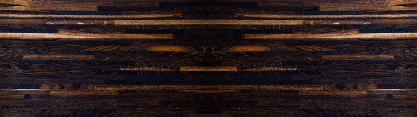 Fototapeta na wymiar alte verwitterte rustikale Holztextur - Holz Hintergrund - Panorama lang xxl