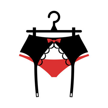 lace suspender belt