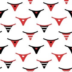 Women underwear pattern seamless