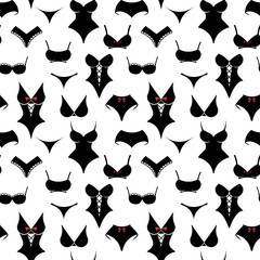 Women underwear pattern seamless