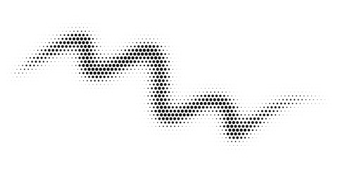 Halftone dotted background