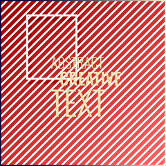 Obraz premium The minimal geometric coverage. A set of modern abstract oblong objects from vector abstract lines. Future template for the design of the background of albums, business brochures, banner, poster.