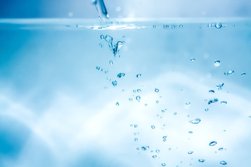 water air bubbles background
