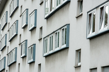 Fototapeta na wymiar Bauhaus Siedlung Frankfurt