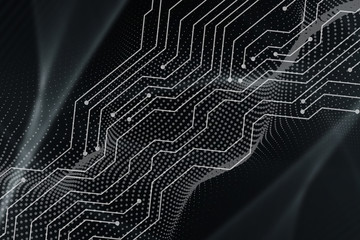 abstract, black, illustration, pattern, geometry, lines, design, texture, blue, backdrop, line, concept, art, light, wallpaper, wave, graphic, 3d, technology, soul, chin, change, fractal