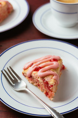 Home made cherry almond scone