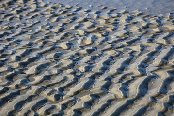 Low tide in the Lower Saxon Wadden, Langeoog