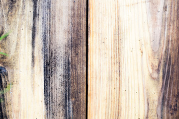 Wooden boards close-up. Texture, background