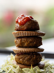 Minced meat kababs 