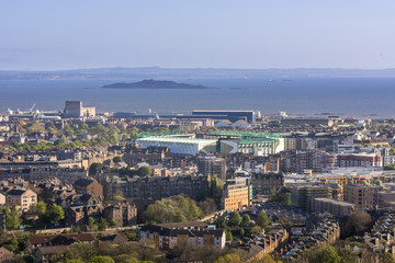 Edinburgh Scotland UK beautiful city landmark architecture old town medieval Nelson Monument