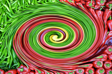 abstract colorful illustration and background