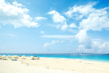 Fototapeta premium 宮古島 与那覇前浜