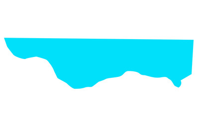 map of lauderdale in state of alabama