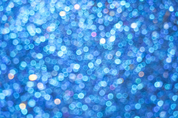 Abstract blue circular particle background