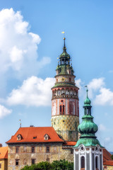 cesky krumlov castle tower