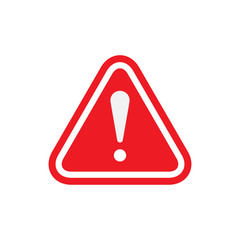 exclamation mark icon vector design template