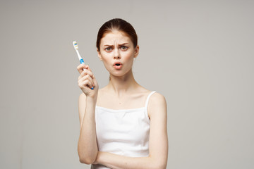 woman with syringe