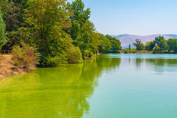 Overlooking the magical Bekaa Valley