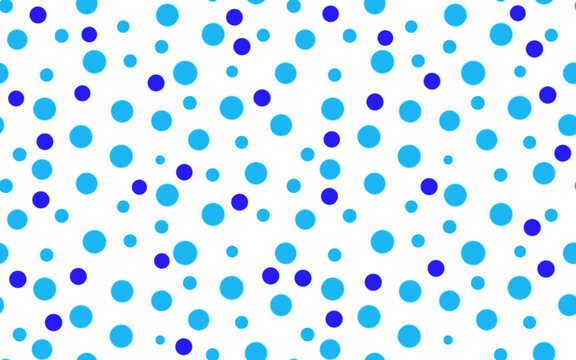 trendy circles in blue color fashion design